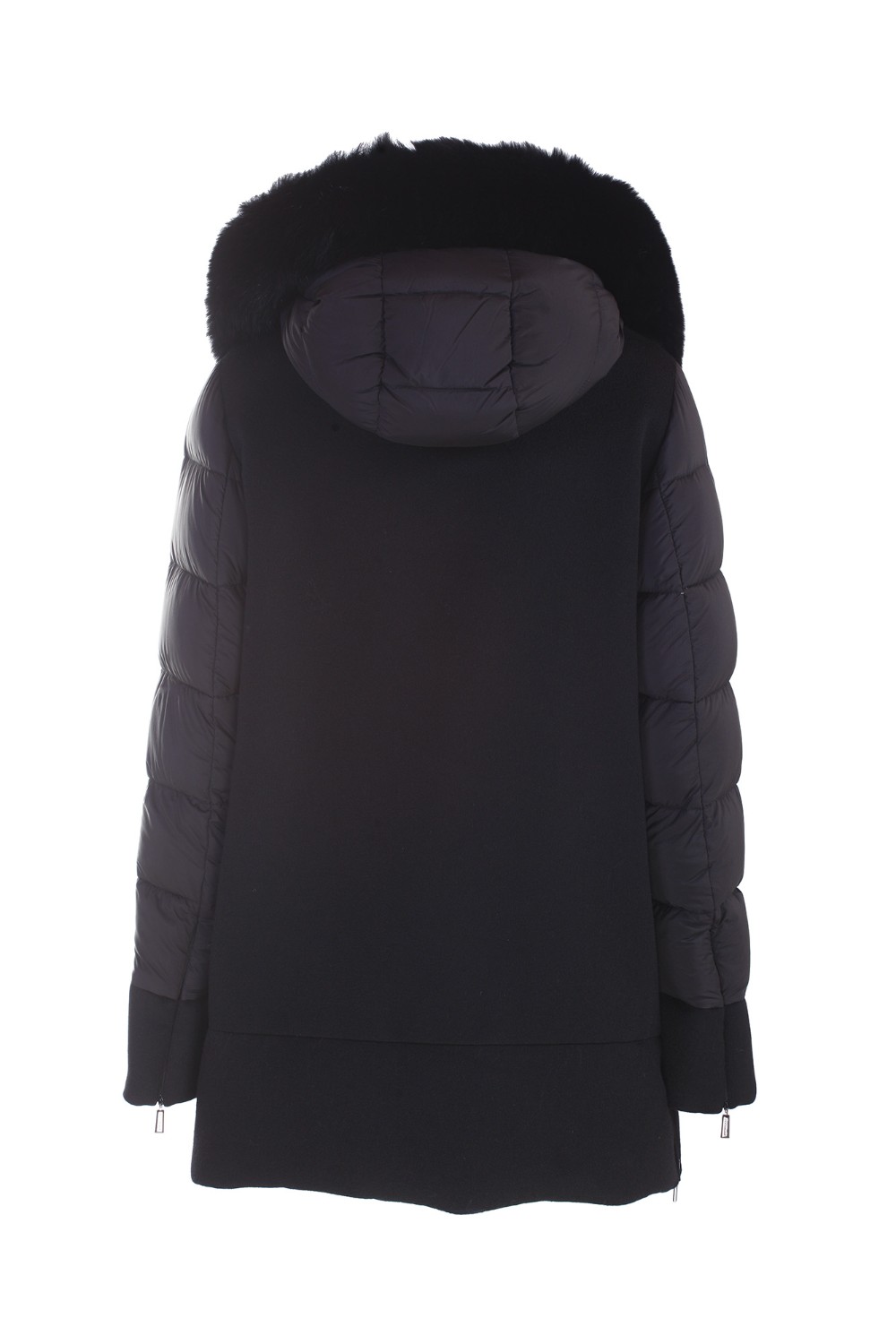 shop MOORER  Giaccone: Moorer giaccone "FRESIA" in misto cachemire.
Cappuccio con bordo in pelliccia staccabile.
Maniche lunghe con zip.
Tascge laterali a filo.
Maniche trapuntate in nylon.
Dettaglio cerniere sui fianchi.
Chiusura con zip con doppio cursore.
Vestibilità regolare.
Composizione: 90% lana vergine 10% cachemire.
Fabbricato in Italia.. FRESIA 300007-U0001 number 9408216